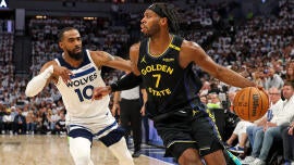 Warriors vs. Timberwolves prediction, odds: Game 2 best bet as Wolves try to even series with Steph Curry out
