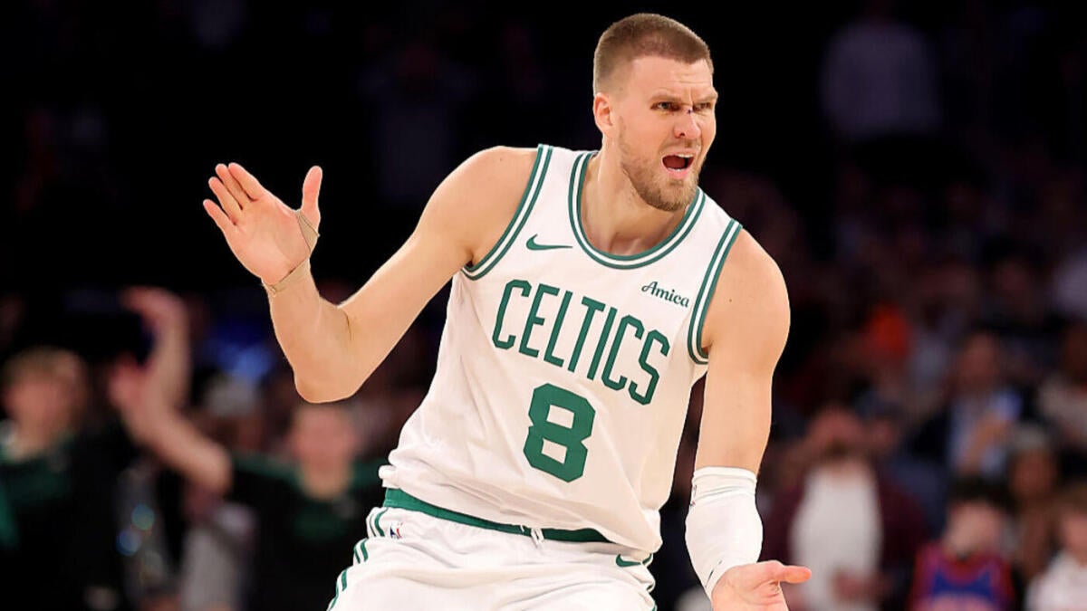 Celtics' Kristaps Porzingis says losing first two games to Knicks 'kinda takes all the pressure off' Boston - CBSSports.com