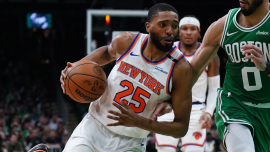Mikal Bridges and the Knicks just stick with it, and now they're sticking it to the Celtics