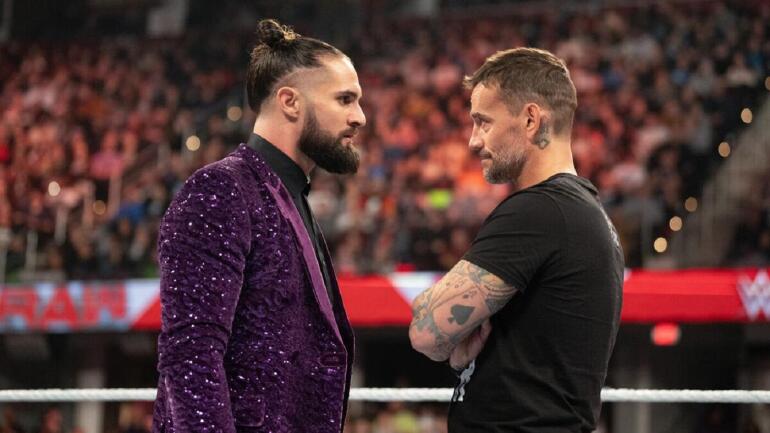 Seth Rollins CM Punk WWE Raw pro wrestling news today saturday night's main event may 13 24 2025