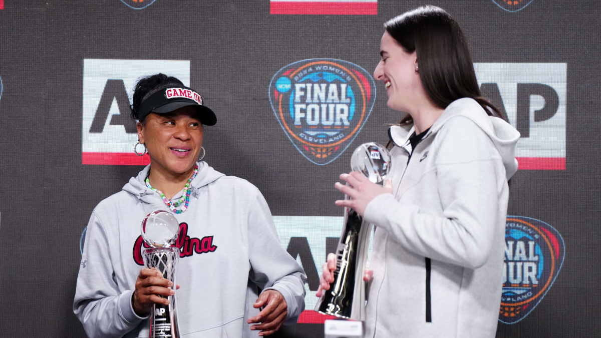Dawn Staley weighs in on the Caitlin Clark-Angel Reese rivalry: 'I think ...