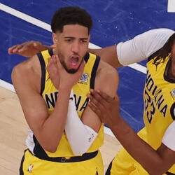 NBA: Playoffs-Indiana Pacers at New York Knicks