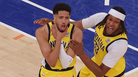 NBA: Playoffs-Indiana Pacers at New York Knicks