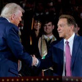 President Trump Addresses University Of Alabama Graduating Class