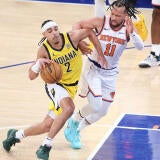 NBA: Playoffs-Indiana Pacers at New York Knicks