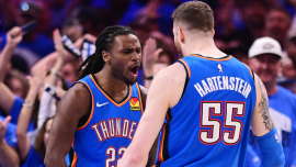Thunder keep same starting lineup in NBA Finals Game 2 as Isaiah Hartenstein stays on the bench