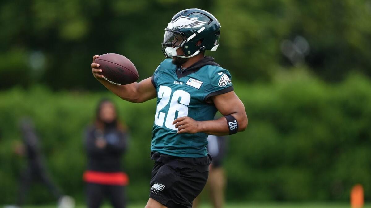 Saquon Barkley takes 'smarter' offseason workload after high-volume debut with Philadelphia Eagles Saquon Barkley takes 'smarter' offseason workload after high-volume debut with Philadelphia Eagles