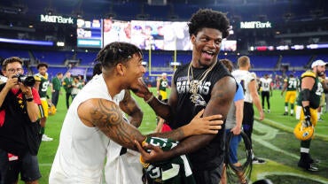 NFL: Preseason-Green Bay Packers at Baltimore Ravens