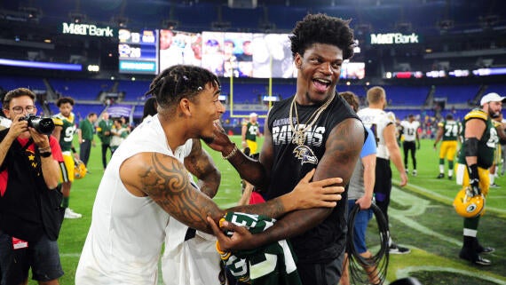 NFL: Preseason-Green Bay Packers at Baltimore Ravens