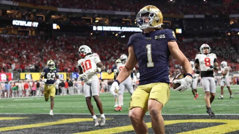 2025 CFP National Championship Presented by AT&T- Ohio State v Notre Dame