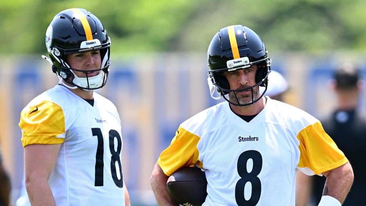 Steelers rookie QB Will Howard relishing being mentored by 'legend' Aaron Rodgers: 'He's been awesome to me' - CBSSports.com