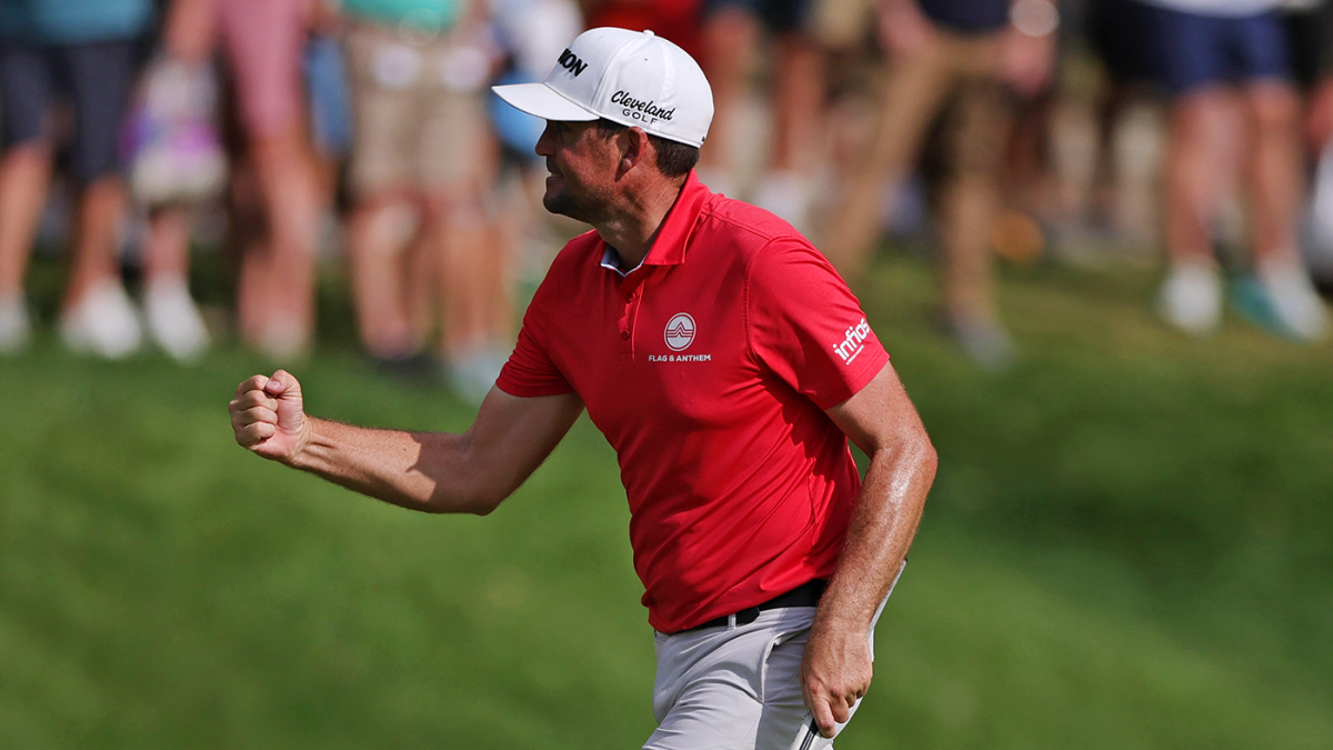 https://sportshub.cbsistatic.com/i/r/2025/06/22/4931da0d-7c1d-46e3-ad6d-ec819b4d3a41/thumbnail/1200x675/592ae155179aed60537534014582527e/keegan-bradley-fist-pump-travelers-g.png