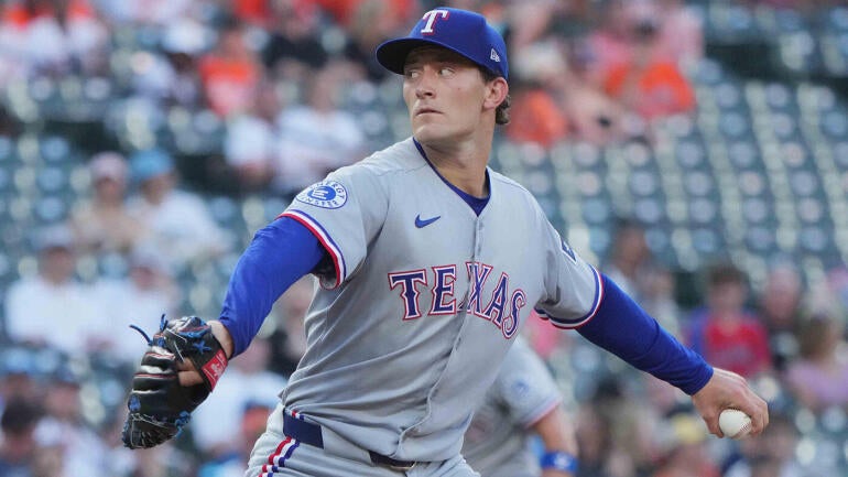 MLB: Texas Rangers at Baltimore Orioles