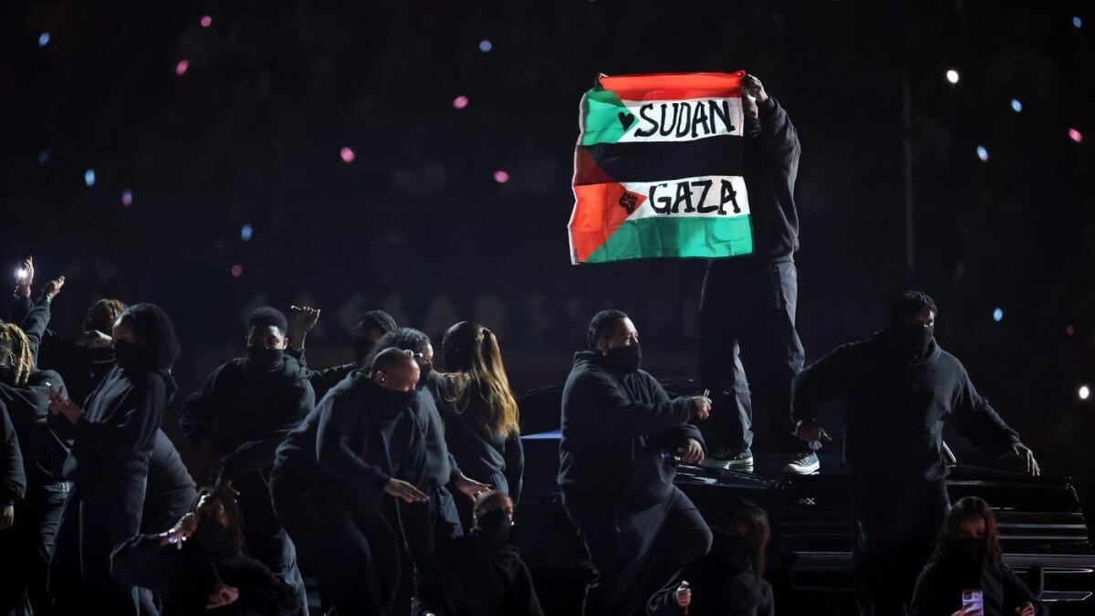 Super Bowl LIX halftime show protester arrested months after demonstration during Kendrick Lamar's set Super Bowl LIX halftime show protester arrested months after demonstration during Kendrick Lamar's set