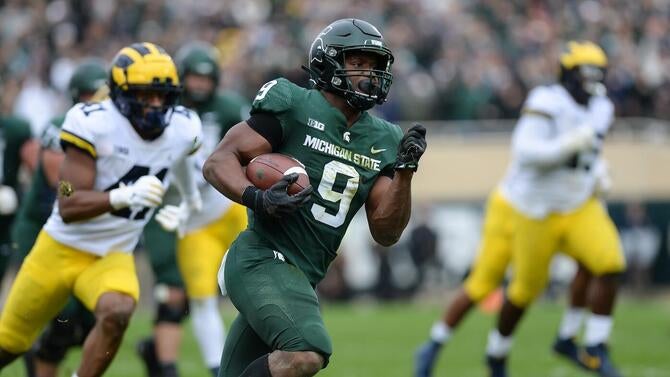 COLLEGE FOOTBALL: OCT 30 Michigan at Michigan State