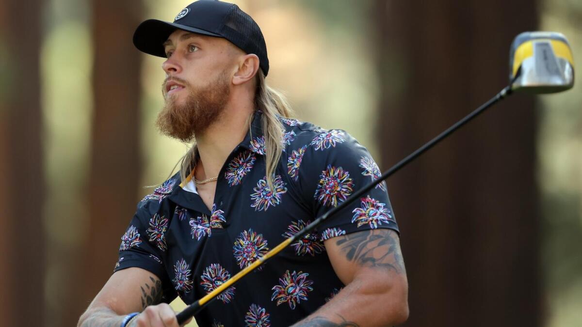 WATCH: George Kittle delivers 'sweet chin music' on The Miz during American Century Golf Championship WATCH: George Kittle delivers 'sweet chin music' on The Miz during American Century Golf Championship