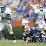 NCAA Football: Kentucky Wildcats at Florida Gators