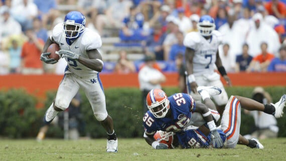 NCAA Football: Kentucky Wildcats at Florida Gators