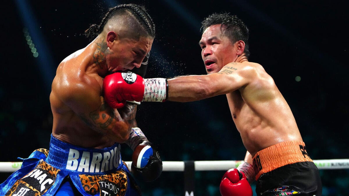 Manny Pacquiao vs. Mario Barrios results, highlights: Fight ends in majority draw, Barrios retains title - CBS Sports