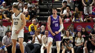 NBA: Summer League-Utah Jazz at San Antonio Spurs