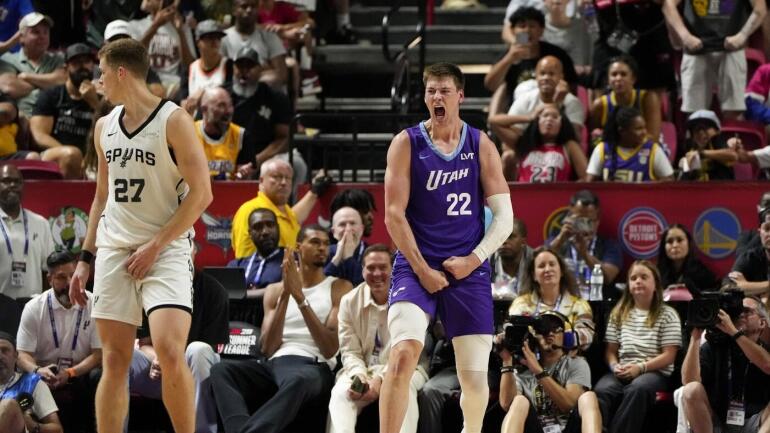 NBA: Summer League-Utah Jazz at San Antonio Spurs