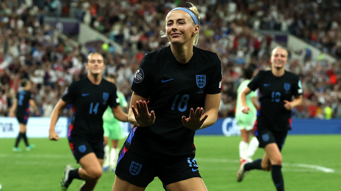 Squadra inglese festeggia