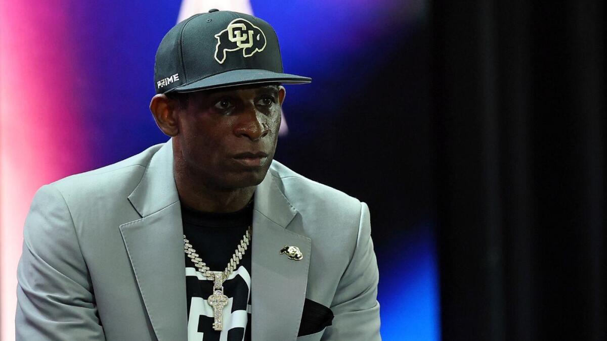 Deion Sanders visits Buccaneers training camp amid health concerns, Colorado absence Deion Sanders visits Buccaneers training camp amid health concerns, Colorado absence