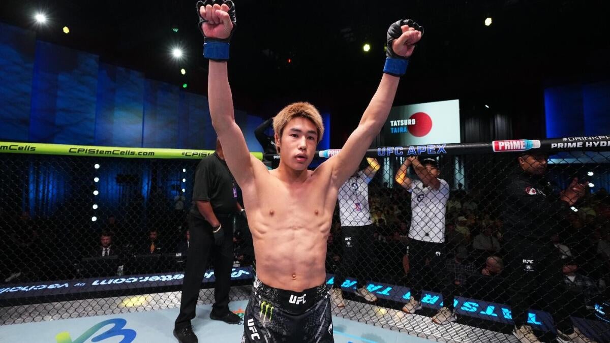 https://sportshub.cbsistatic.com/i/r/2025/08/01/83fd10cc-abe1-462c-a867-4e91dd5ec978/thumbnail/1200x675/9adf9cbd5a6710bc06f7c89d16faa7b5/tatsuro-taira-ufc-mma-getty-images.jpg