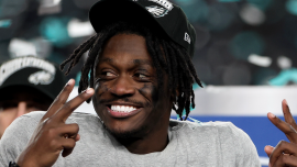 AJ AJ Brown offers hilarious reason why you are chosen Ole mass on Georgia in a recruitment