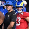 The Los Angele Rams Training Camp.