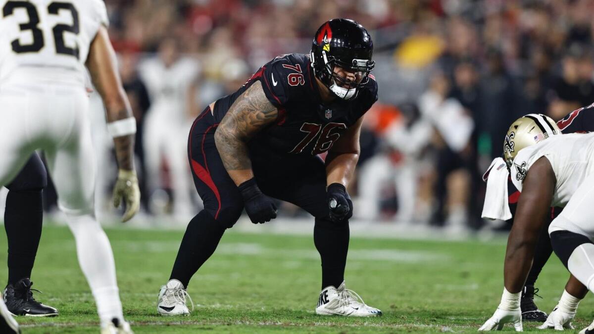 Veteran OL Will Hernandez signs one-year contract with Cardinals to sure up protection for QB Kyler Murray - CBSSports.com