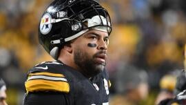 Steelers' cam heusward address his contract hold in: 