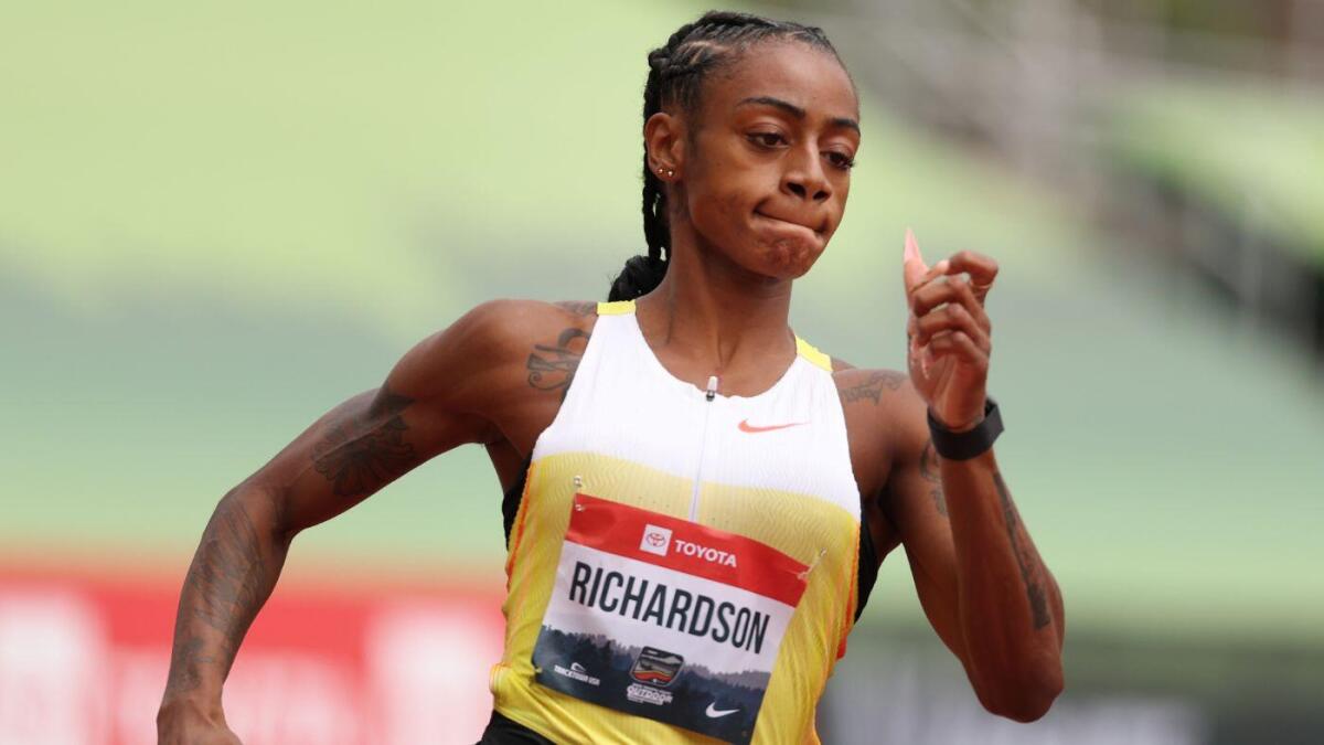 Olympic gold medalist Sha’Carri Richardson apologizes to Christian Coleman after Seattle airport arrest