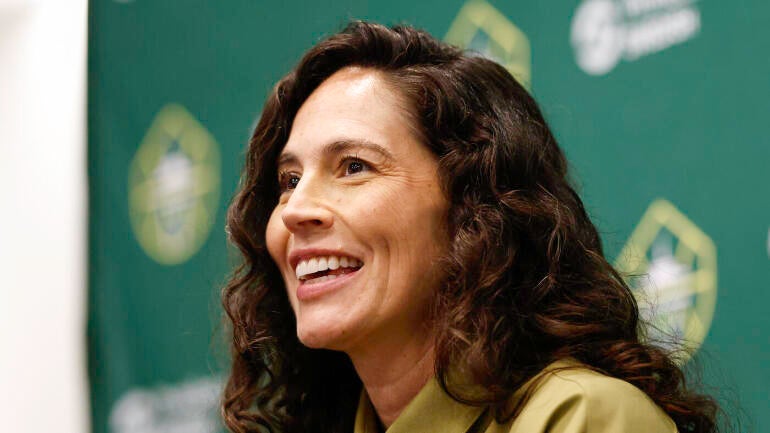 Sue Bird Honored With Statue Outside Of Climate Pledge Arena