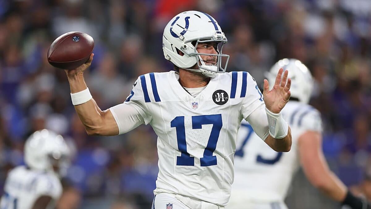 Daniel Jones wins Colts' starting QB job: Former Giants first-rounder beats out Anthony Richardson - CBSSports.com