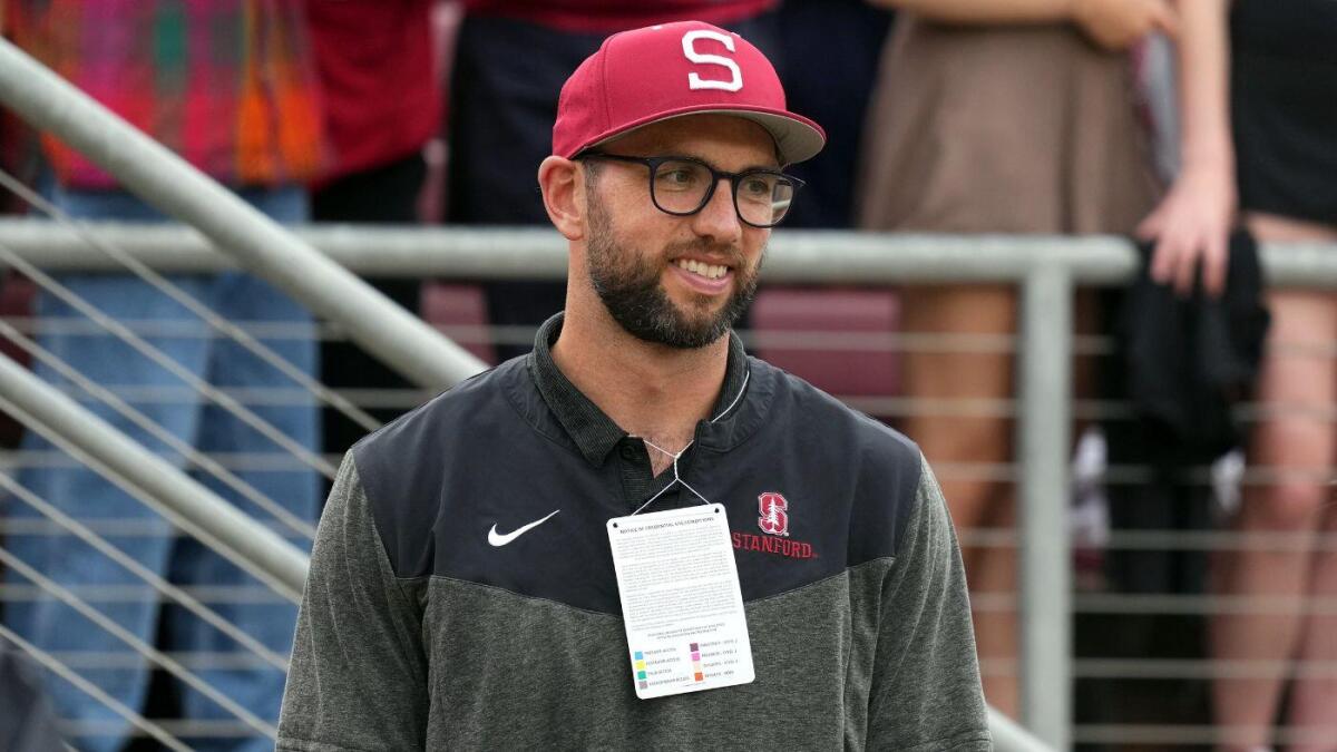 Andrew Luck, back at Stanford as GM, aims to rebuild football program - CBSSports.com