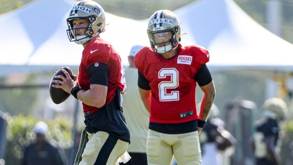 Saints QB battle: Kellen Moore lays out when New Orleans will decide between Tyler Shough and Spencer Rattler - CBSSports.com