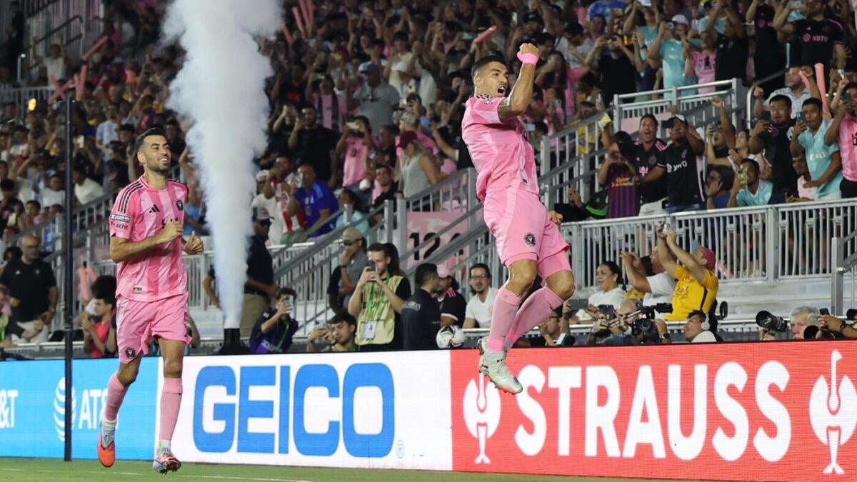 Lionel Messi misses out on Inter Miami’s essential Leagues Cup conflict vs. Tigres, however Luis Suarez saves the day