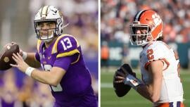 What is the scouts believe lsu vs. Clemson Features 2026 NFL DRAFT Class Top Two QB Prospects