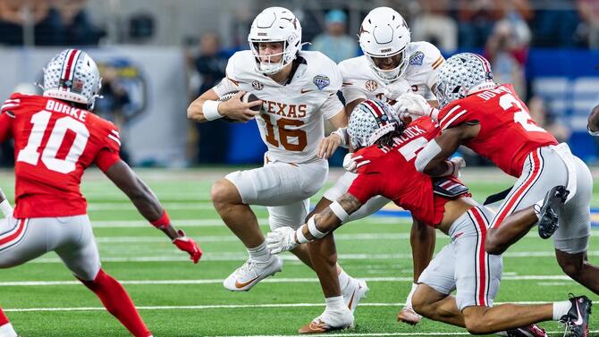 COLLEGE FOOTBALL: JAN 10 CFP Semifinal Cotton Bowl Classic - Texas v Ohio State