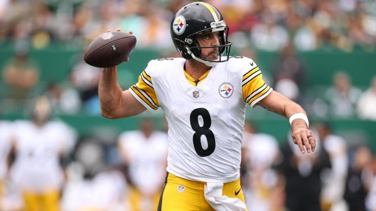 Aaron Rodgers exorcises demons vs. Jets, leading Steelers over former team with four touchdown passes