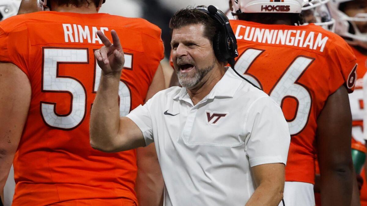 Virginia Tech football coach Brent Pry on hot seat as Hokies start 0-2 Virginia Tech football coach Brent Pry on hot seat as Hokies start 0-2