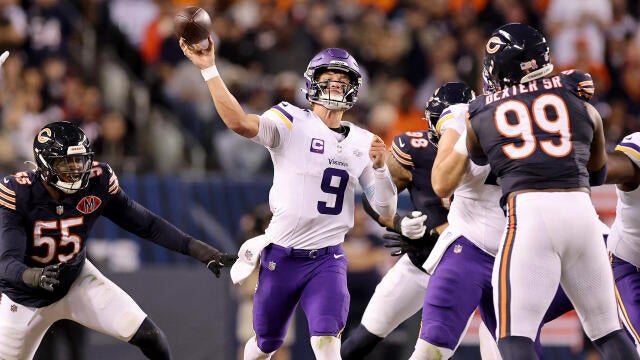 Grade JJ McCarthy's Monday Night Debut