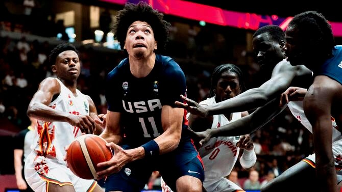 Cameroon v USA: Group D - FIBA U19 Basketball World Cup 2025