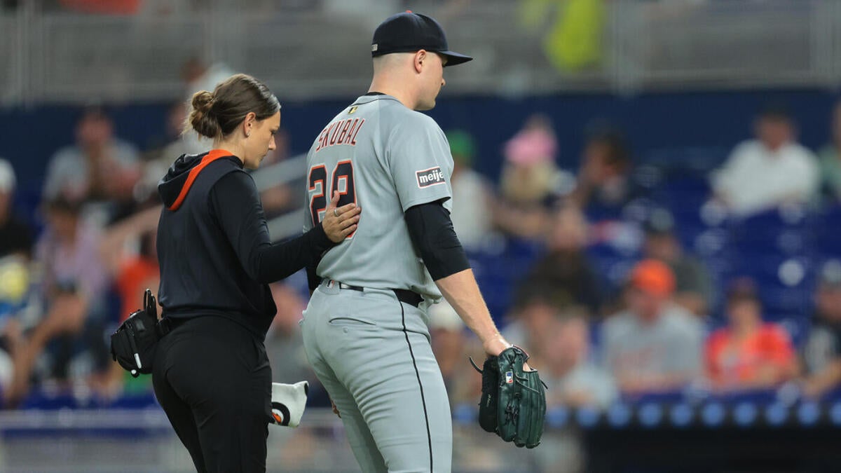 Tarik Skubal damage replace: Tigers ace exits begin vs. Marlins with tightness in left aspect