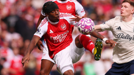 Noni Madueke leads Arsenal's charge of the new signings in easy 3-0 win over Nottingham Forest