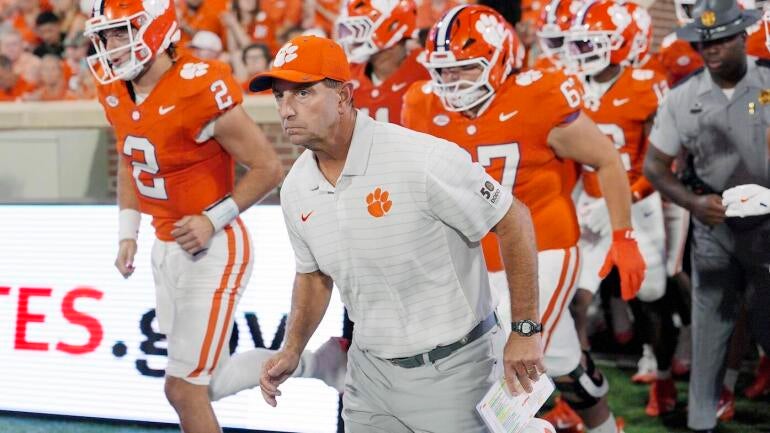 COLLEGE FOOTBALL: AUG 30 LSU at Clemson