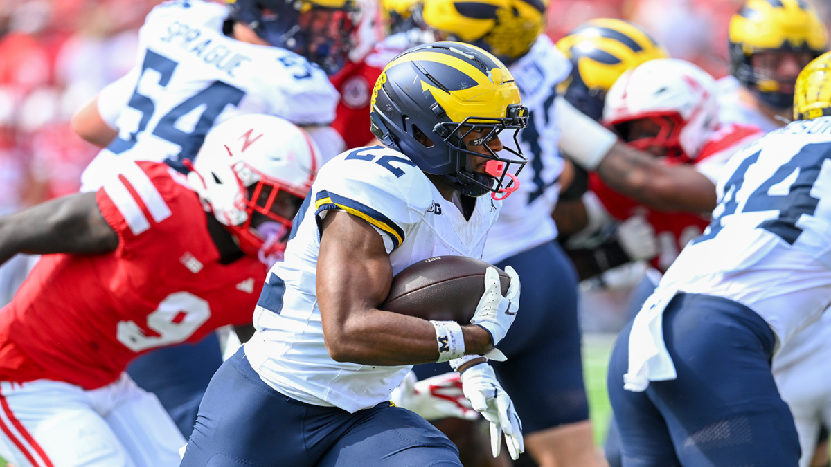 Michigan runs through Nebraska as No. 21 Wolverines overwhelm Huskers on the ground in Big Ten opener