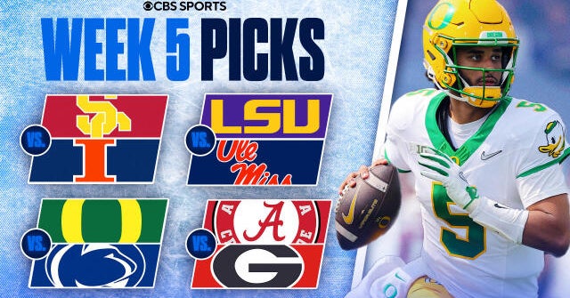 College Football EXPERT Picks For EVERY Week 5 Top 25 Game - 247Sports