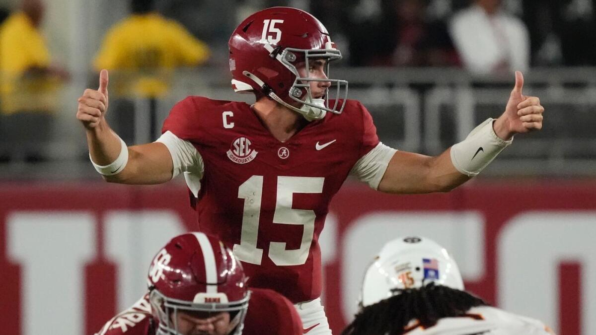Georgia vs. Alabama: The place to observe faculty soccer Week 5, betting odds, promos, free picks for Saturday